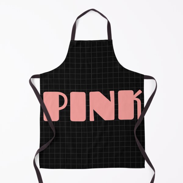 Item preview, Minimalist 'Pink' Sticker | Black Grid Background designed and sold by Mystify-.