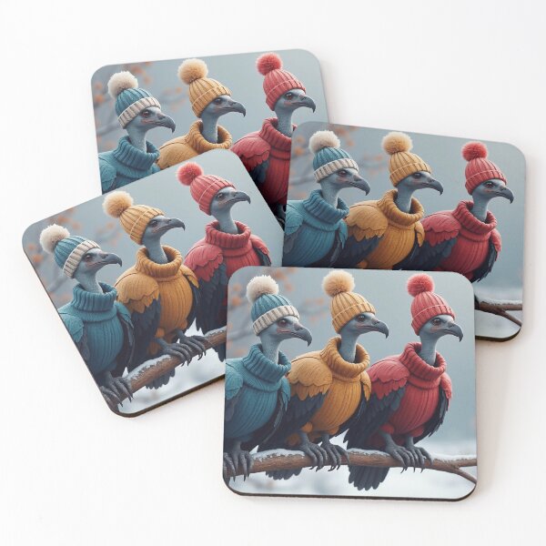 Item preview, Three Funny Vultures designed and sold by M-Y-A-R-T-.
