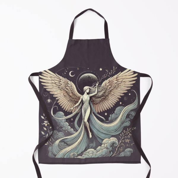 Item preview, Ethereal Celestial Angel, ultra-detailed vintage style designed and sold by Brushlight Studio.