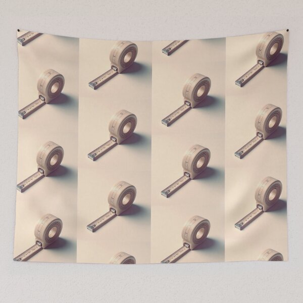 Item preview, Tape Measure Minimalism Art Style designed and sold by artofuniverse.