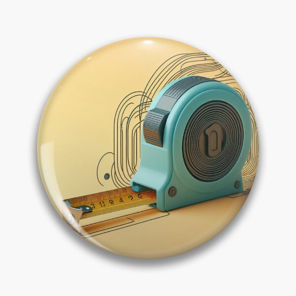 Item preview, Tape Measure Minimalism Art Style designed and sold by artofuniverse.