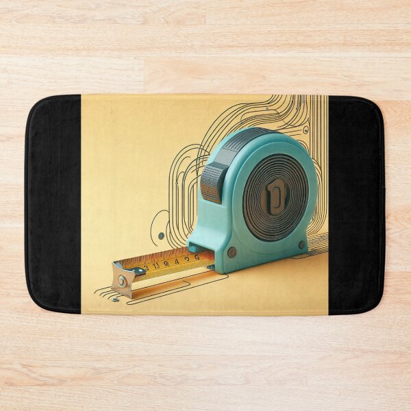 Item preview, Tape Measure Minimalism Art Style designed and sold by artofuniverse.