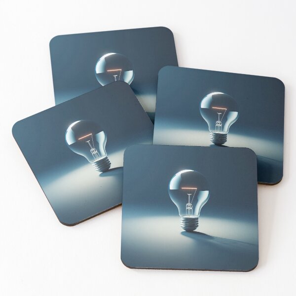 Item preview, Light Bulb Minimalism Art Style designed and sold by artofuniverse.