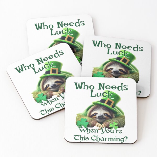 Item preview, Charming Sloth - St.Patricks Day designed and sold by KTDesigns321.
