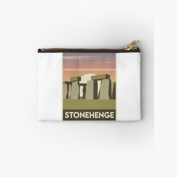 Item preview, Retro Minimalist Stonehenge England Travel Poster – Vintage Style with Sunset designed and sold by pod24.