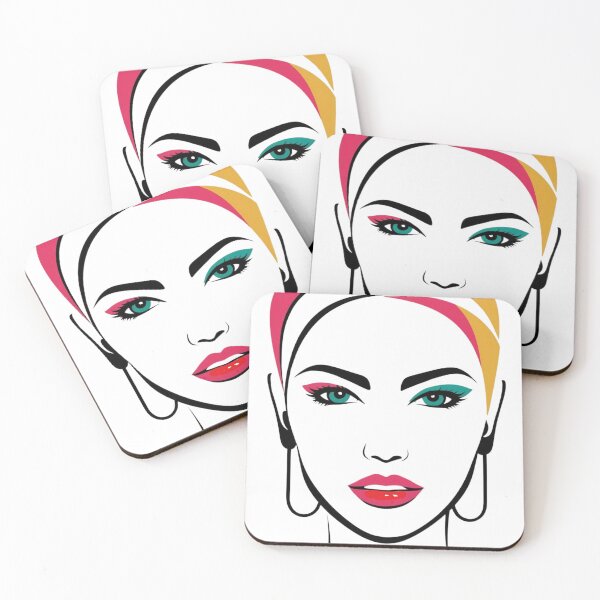 Item preview, 1980's  retro portrait. "Vintage Lady no 7" designed and sold by Shoot-The-Moon.