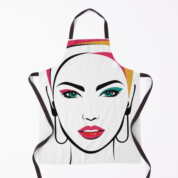 Item preview, 1980's retro portrait. "Vintage Lady no 7" designed and sold by Shoot-The-Moon.