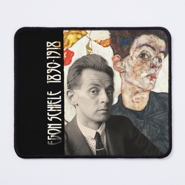 Item preview, Egon Schiele "Selbstbildnis mit Lampionfrüchten" | Wiener Überraschung designed and sold by wnrbrrschng.
