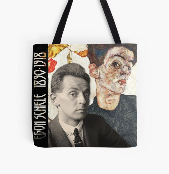 Item preview, Egon Schiele "Selbstbildnis mit Lampionfrüchten" | Wiener Überraschung designed and sold by wnrbrrschng.