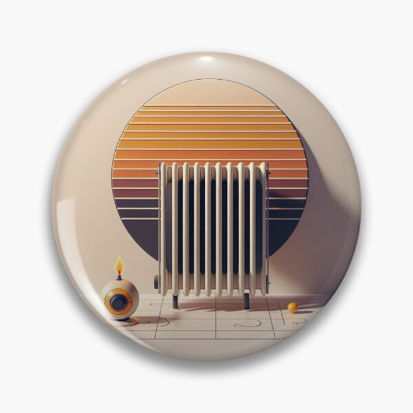 Item preview, Heater Minimalism Art Style designed and sold by artofuniverse.
