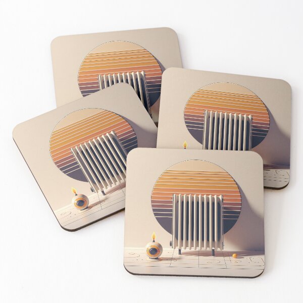 Item preview, Heater Minimalism Art Style designed and sold by artofuniverse.