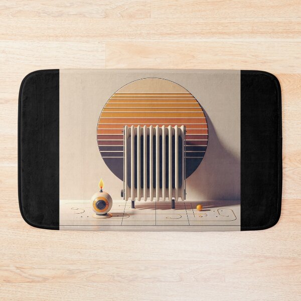 Item preview, Heater Minimalism Art Style designed and sold by artofuniverse.