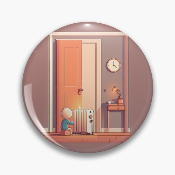Item preview, Heater Minimalism Art Style designed and sold by artofuniverse.