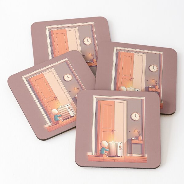 Item preview, Heater Minimalism Art Style designed and sold by artofuniverse.