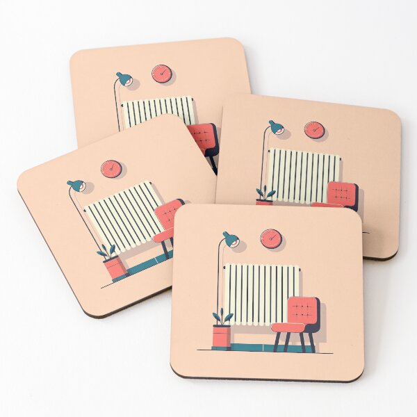 Item preview, Heater Minimalism Art Style designed and sold by artofuniverse.