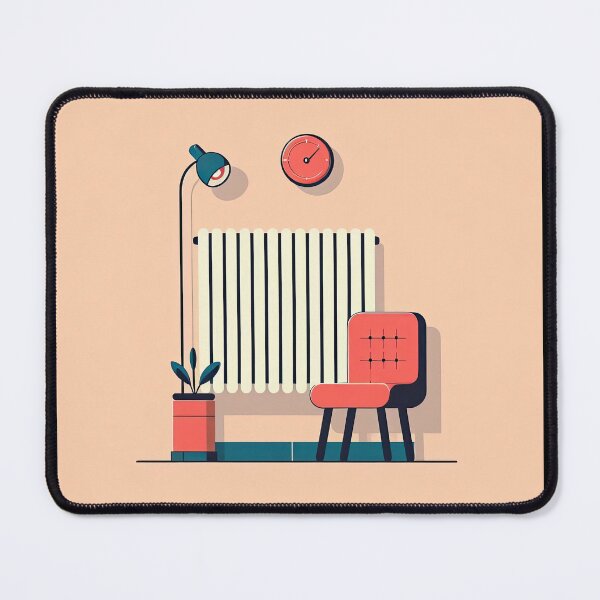 Item preview, Heater Minimalism Art Style designed and sold by artofuniverse.