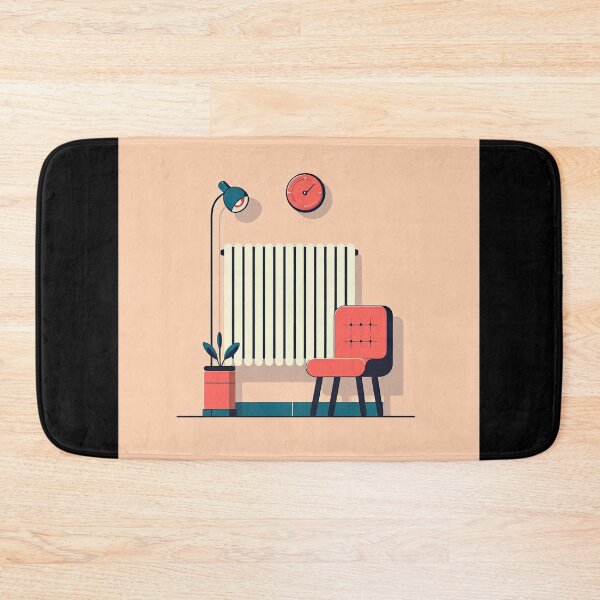 Item preview, Heater Minimalism Art Style designed and sold by artofuniverse.