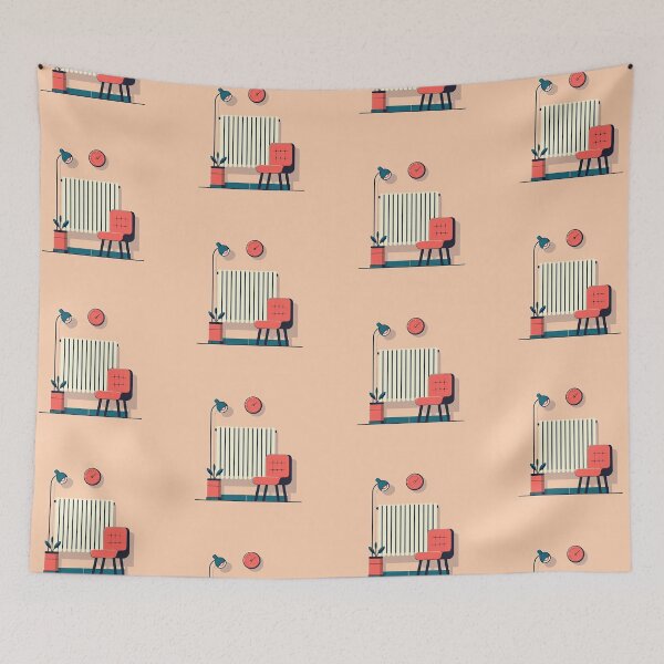 Item preview, Heater Minimalism Art Style designed and sold by artofuniverse.