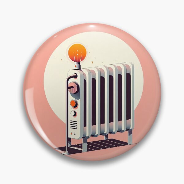 Item preview, Heater Minimalism Art Style designed and sold by artofuniverse.
