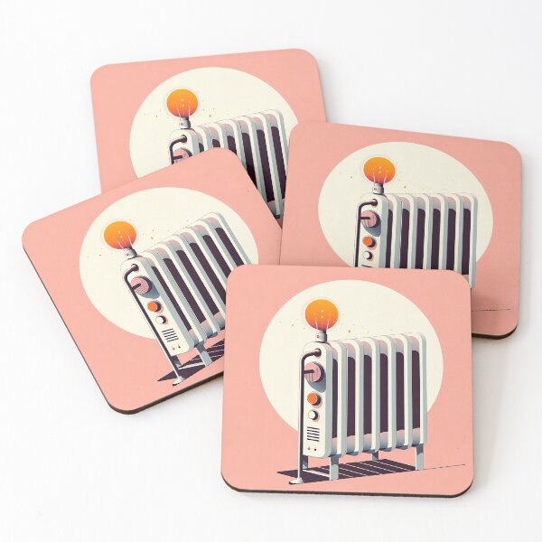 Item preview, Heater Minimalism Art Style designed and sold by artofuniverse.