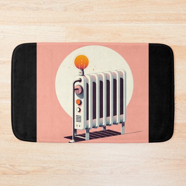 Item preview, Heater Minimalism Art Style designed and sold by artofuniverse.