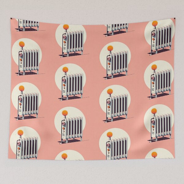 Item preview, Heater Minimalism Art Style designed and sold by artofuniverse.