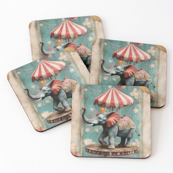 Item preview, Vintage circus elephant designed and sold by I-R-A.