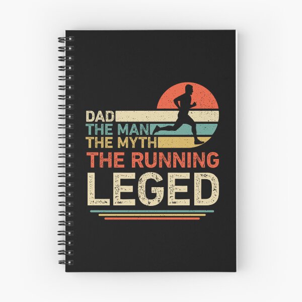 Item preview, Running Dad The Man The Myth The Legend Retro designed and sold by RareBunny.