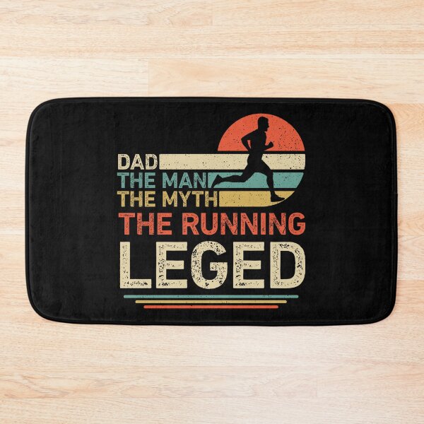 Item preview, Running Dad The Man The Myth The Legend Retro designed and sold by RareBunny.