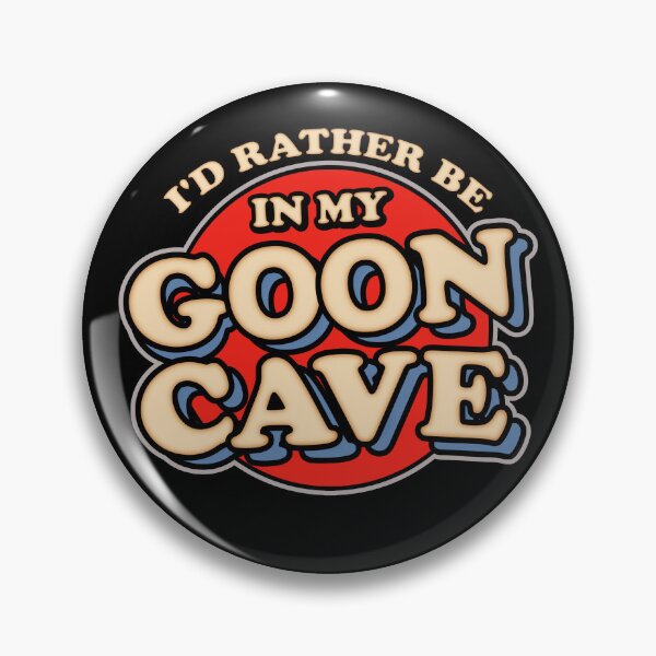 Item preview, I'd rather be in my goon cave meme designed and sold by Captain-Jackson.