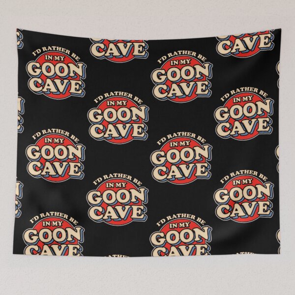 Item preview, I'd rather be in my goon cave meme designed and sold by Captain-Jackson.