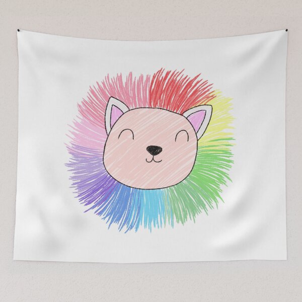 Item preview, Rainbow lion designed and sold by AkiraShopie.