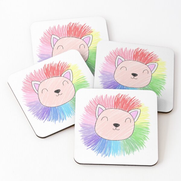 Item preview, Rainbow lion designed and sold by AkiraShopie.