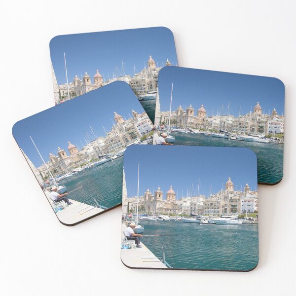 Item preview, Malta: A Spot of Peaceful Fishing in Vittoriosa designed and sold by Kasia Design.