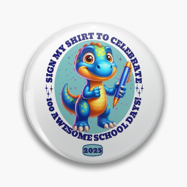 Item preview, Sign My Shirt – Celebrate 100 Days of School in Style! designed and sold by artivibestudio.