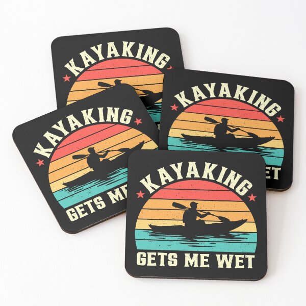 Item preview, Kayaking Gets Me Wet Funny Kayak designed and sold by RareBunny.