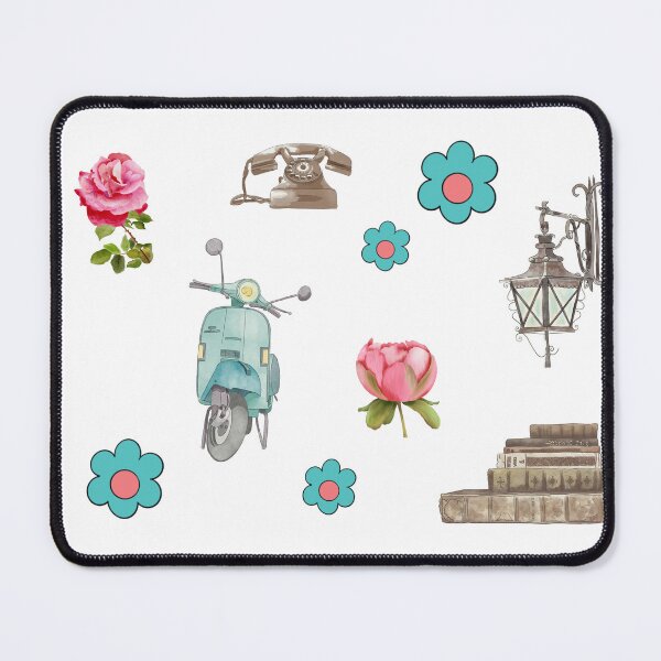 Item preview, Retro Scooter and other vintage things designed and sold by A Sweet Fragrance Art.