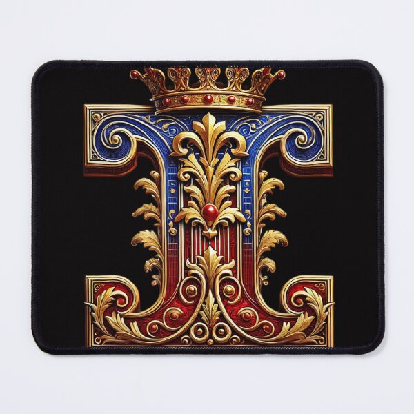 Item preview, Majestic Letter I with Royal Crown designed and sold by EpicBuy.