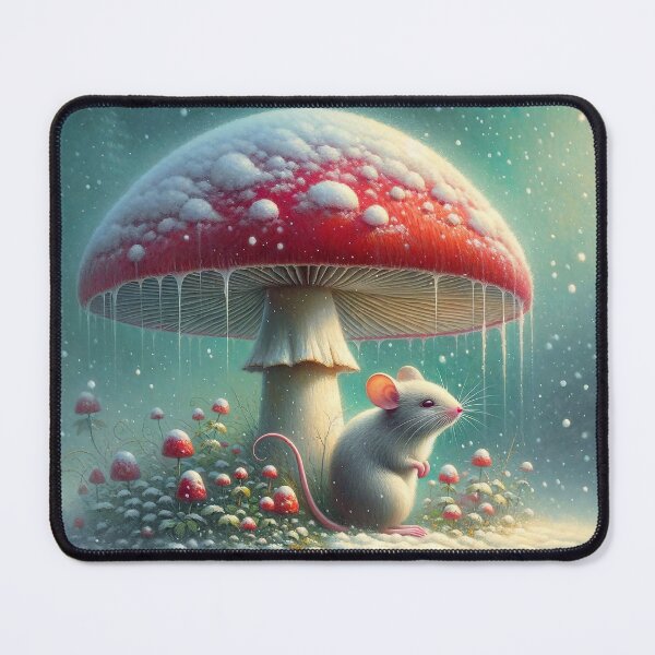 Item preview, Mouse on the Snow designed and sold by M-Y-A-R-T-.