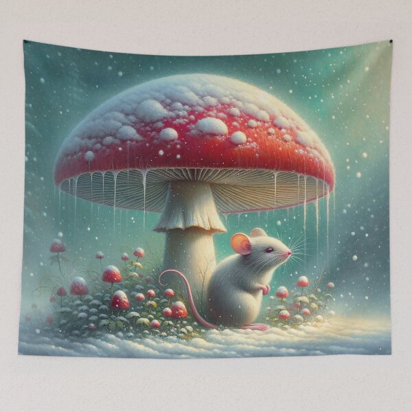 Item preview, Mouse on the Snow designed and sold by M-Y-A-R-T-.