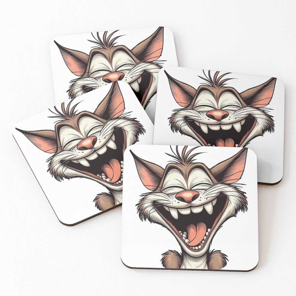 Item preview, Coasters (Set of 4) designed and sold by PRINTERCATS.