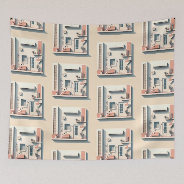 Item preview, Air Conditioner Minimalism Art Style designed and sold by artofuniverse.