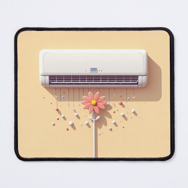 Item preview, Air Conditioner Minimalism Art Style designed and sold by artofuniverse.