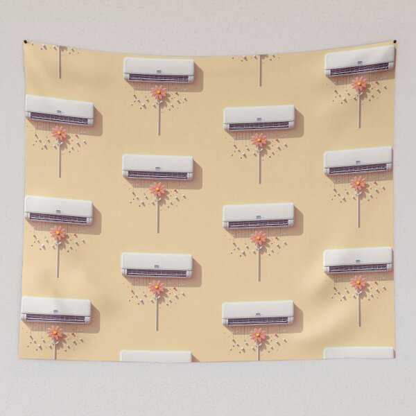 Item preview, Air Conditioner Minimalism Art Style designed and sold by artofuniverse.