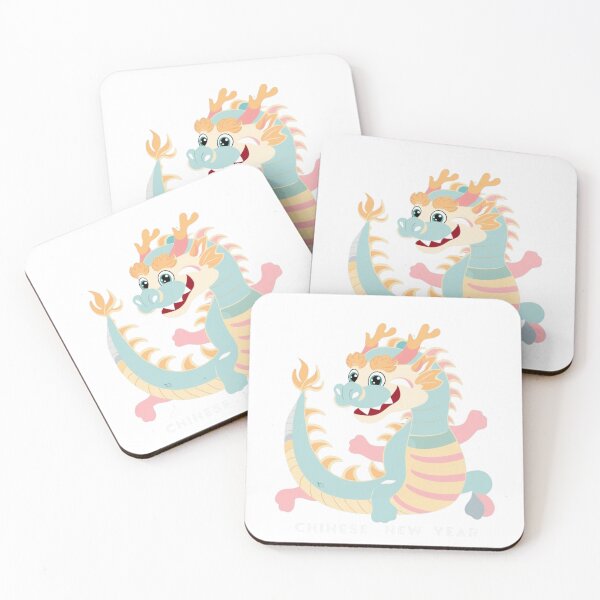 Item preview, Colorful Chinese New Year Dragon Design – Playful and Cheerful Artwork for Festive Occasions designed and sold by Bankza.
