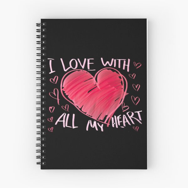 Item preview, I Love With All My Heart designed and sold by mirciashop.