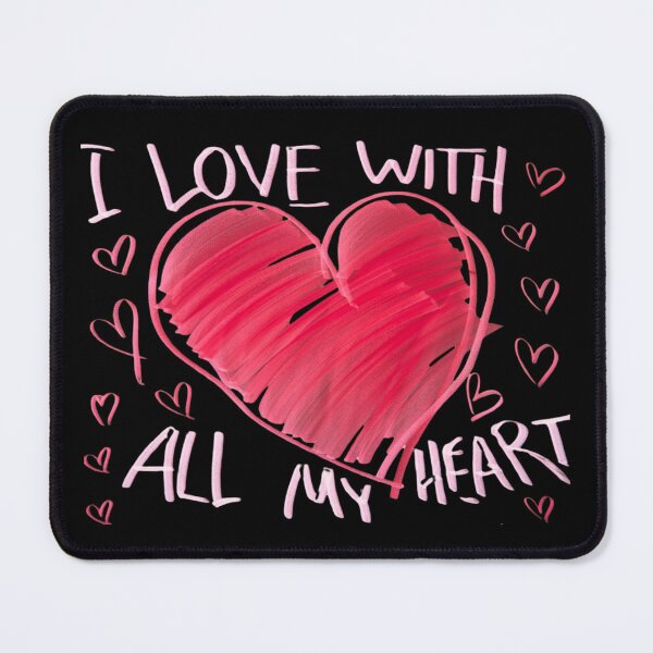 Item preview, I Love With All My Heart designed and sold by mirciashop.