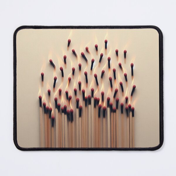 Item preview, Matches Minimalism Art Style designed and sold by artofuniverse.