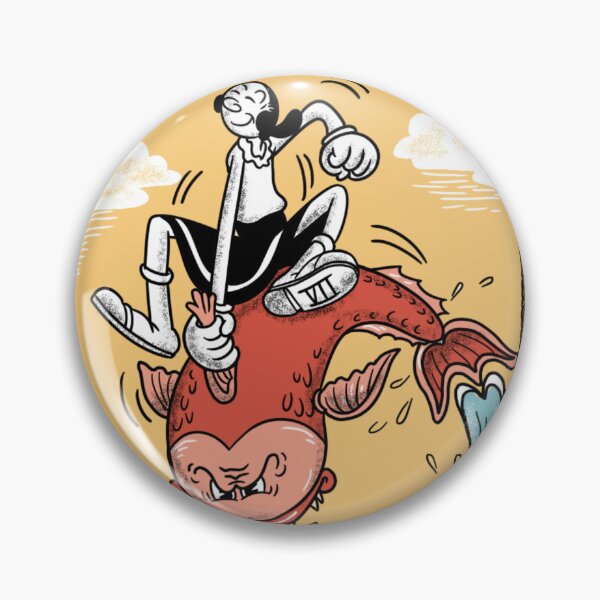 Item preview, Strength Tarot | Popeye & Olive Oyl designed and sold by Olenaus.