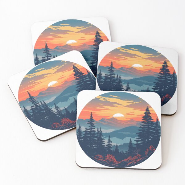Item preview, Mountian Sunset designed and sold by xiao xuans.